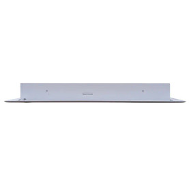 AirGuide RF-2FS 14x14 Return Air Filter Grille WHITE Screw Holes IN NECK of Unit NO Screw Holes in Face! side View