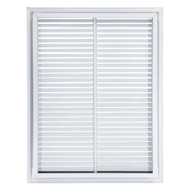 AirGuide RF-2FS 18x24 Return Air Filter Grille WHITE Screw Holes IN NECK of Unit NO Screw Holes in Face! back view