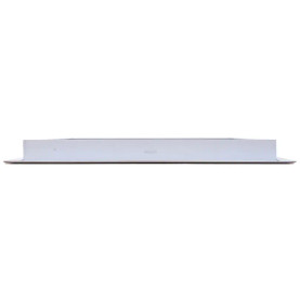 AirGuide RF-2FS 20x16 Return Air Filter Grille WHITE Screw Holes IN NECK of Unit NO Screw Holes in Face!. side view