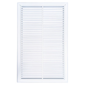 AirGuide RF-2FS 18x30 Return Air Filter Grille WHITE Screw Holes IN NECK of Unit Front