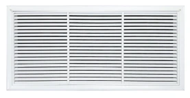 AirGuide RF-2FS 36x16 Return Air Filter Grille WHITE Screw Holes IN NECK of Unit NO Screw Holes in Face Front