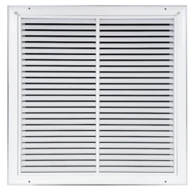 AirGuide Manufacturing, LLC AirGuide RF-2FS 10x06 Return Air Filter Grille WHITE W/Screw Holes in Face