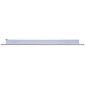 AirGuide RF-2FS 24x08 Return Air Filter Grille WHITE Screw Holes IN NECK of Unit NO Screw Holes in Face! side View