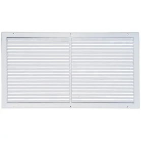 AirGuide RA 30x16 Return Air Grille WHITE front View