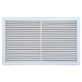 AirGuide RA 30x18 Return Air Grille WHITE Front View