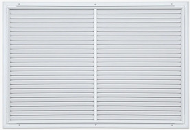 AirGuide RA 30x20 Return Air Grille WHITE back View