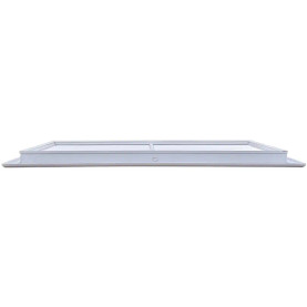 AirGuide RA 20x12 Return Air Grille WHITE side View