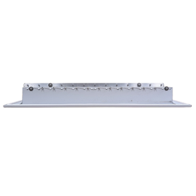 AirGuide Manufacturing CBML-2ME 14x08 2-Way Curved Blade Ceiling Register WHITE sIDE view