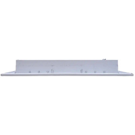 AirGuide Manufacturing CBML-3ME 12x06 3-Way Curved Blade Ceiling Register WHITE Side view