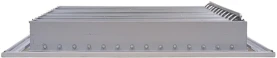 AirGuide VML-ME 12x12 Single Deflection Sidewall Register WHITE side view