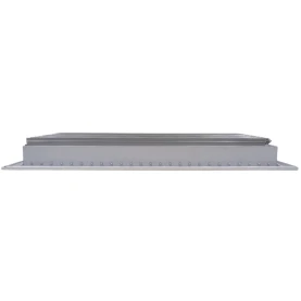 AirGuide VML-ME 20x12 Single Deflection Sidewall Register WHITE side view