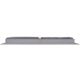 AirGuide VML-ME 24x06 Single Deflection Sidewall Register WHITE side View