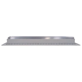 AirGuide VML-ME 20x04 Single Deflection Sidewall Register WHITe side view