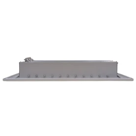 AirGuide VML-ME 10x04 Single Deflection Sidewall Register WHITE side view