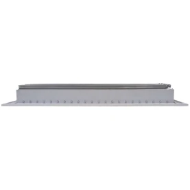 AirGuide VML-ME 18x06 Single Deflection Sidewall Register WHITE side view