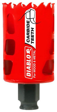 Diablo Tools Diablo DHS1750CT 1-3/4 in. (44mm) Carbide-Tipped Wood & Metal Holesaw