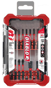 Diablo Tools Diablo DSC-S14 14 pc Screwdriving Set (14-Piece)