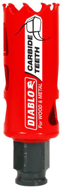 Diablo Tools Diablo DHS1125CT 1-1/8 in. (29mm) Carbide-Tipped Wood & Metal Holesaw