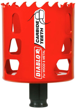 Diablo Tools Diablo DHS2563CT 2-9/16 in. (65mm) Carbide-Tipped Wood & Metal Holesaw