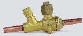 NDL Industries NBV005-S-Z NDL Ball Valve 5/8" NO CUP ENDS For ZOOM Lock OR PUSH CONNECTIONS