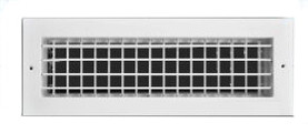 Truaire A220H 18x6 Double Deflection Sidewall Grille WHITE
