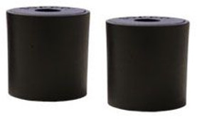 A-1 Components SFL1450-Safety Locking Cap 1/4" 50/bx Black Plastic Cap