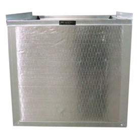 The Metal Shop Duct Board R6 Insulated Return Air Stand 18.5"W x 22"D - 20"H 500-317