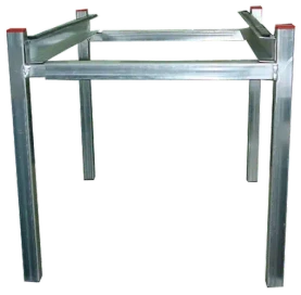 The Metal Shop Air Handler Stand 16"-27"Wx22"D 17" High 004-040
