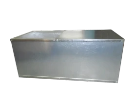 The Metal Shop Coffin Box 46"L x 22"W - 19"H 003-506