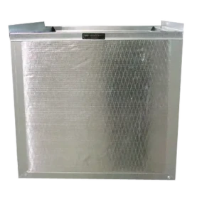 The Metal Shop Duct Board R6 Insulated Return Air Stand 25"W x 22"D - 20"H 500-330