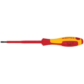 Knipex Tools Screwdriver For Slotted Screws (98 20 40 Sba) 202 mm