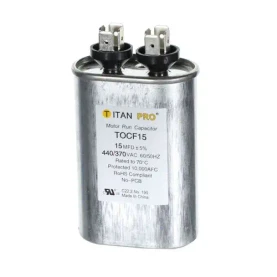 Titan PRO TOCF15 15Mfd 440/370V Oval front