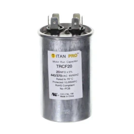 Titan PRO TRCF20 20 Mfd 440/370V Round front