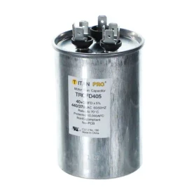 Titan PRO TRCFD405 40 5 Mfd 440/370V Round front