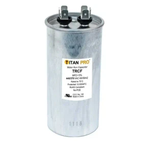 Titan PRO TRCF60 60 Mfd 440/370V Round Capacitor front