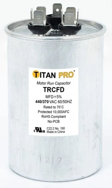 Titan PRO TRCFD455 45 5 440/370V Round Capacitor