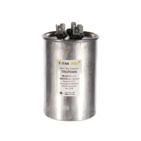 Titan PRO TRCFD455 45 5 440/370V Round Capacitor front