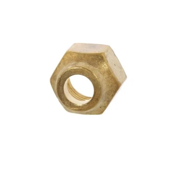 Diversitech Forged Flare Nut 3/8" SHORT 10/CTN DNS4-6 front view