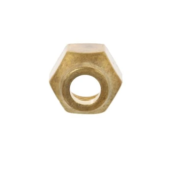 Diversitech Forged Flare Nut 3/8" SHORT 10/CTN DNS4-6 front view 2