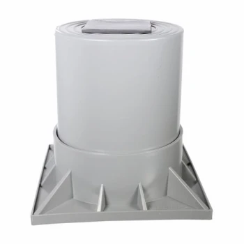 Diversitech Heat Pump/Condenser Riser 06" 2 PIECE HPR-6-2P 16/Case front view