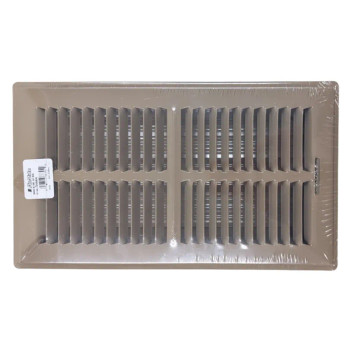 AirMate 300-OS 12x06 Brown Perimeter Floor Register 1401206BR Front