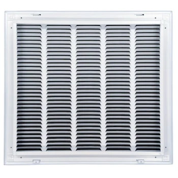 Truaire 20x18 190RF Stamped / Removable Face Return Air Filter Grille back view