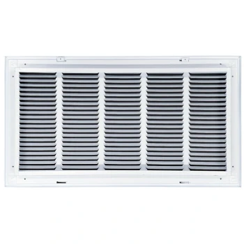Truaire 24x12 190RF Stamped / Removable Face Return Air Filter Grille back View