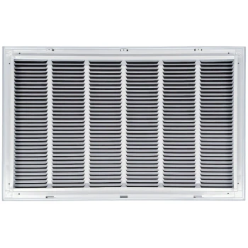Truaire 30x18 190RF Stamped / Removable Face Return Air Filter Grille back View