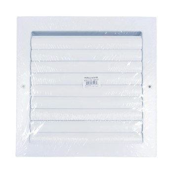 Truaire 10x10 301HM 1-Way Adjustable Curved Blade Supply Register Front