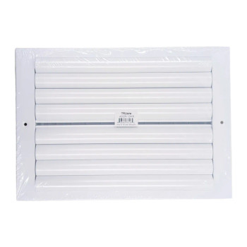 Truaire 12x08 A302M 2-Way Adjustable Curved Blade Supply Register Front