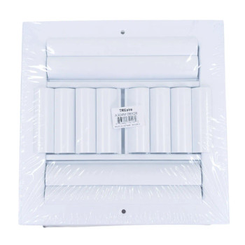 Truaire 08x08 A304M 4-Way Adjustable Curved Blade Supply Register Front