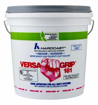 Hardcast Products Hardcast 304138 Versa-Grip 181 Premium Indoor/Outdoor Water Based Sealant 1 Gallon White