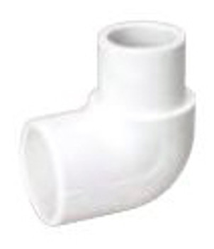 Mueller Industries PVC 90* Street Elbow 3/4" Slip #409-007 50/bx