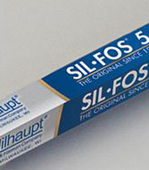 LucasMilhaupt SIL-FOS 5 Solder .125"x.050"x20" 28 RodS 95060